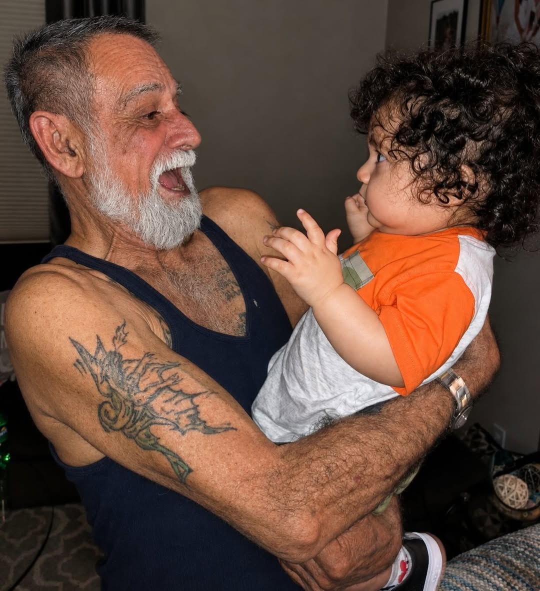 9 years ago my youngest son was born. My baby my little one my dad Benji loved you so much. Sadly I lost my dad two yea