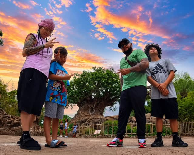 A day with the ones that came out of … ( ). Me. #dtmf #family #love #animalkingsdom #2026