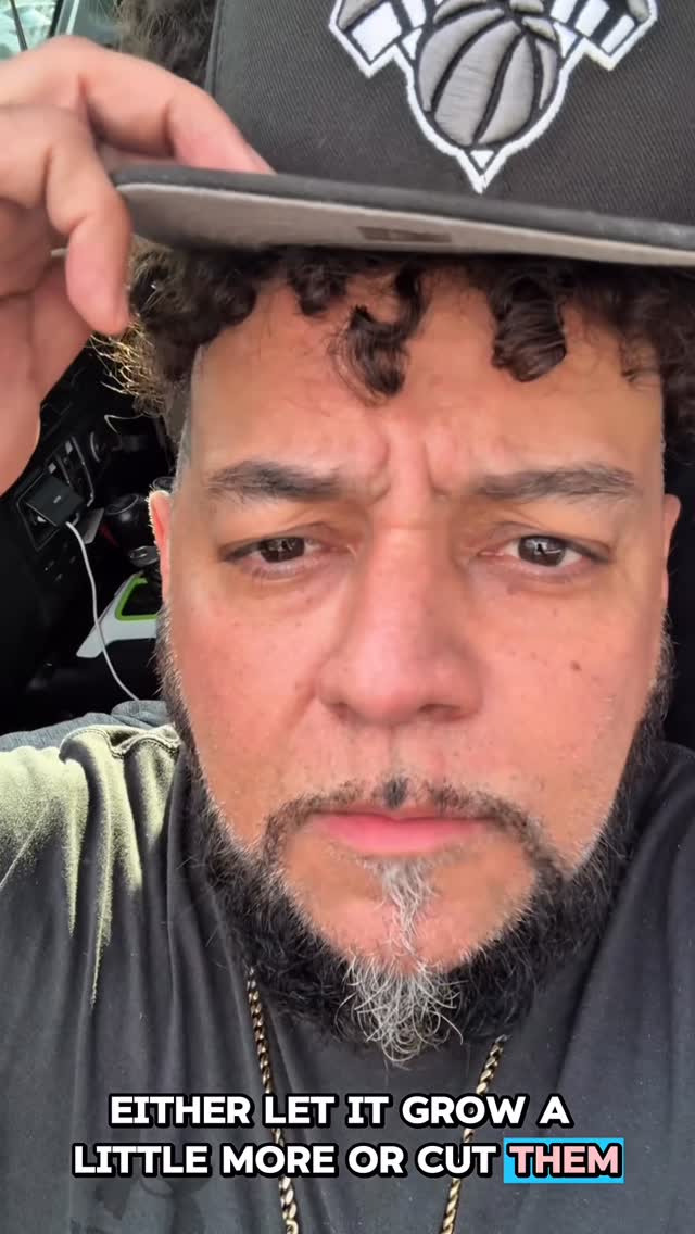 I just wanted to rock the fresh curls for a moment, but my son had to ruin it for me